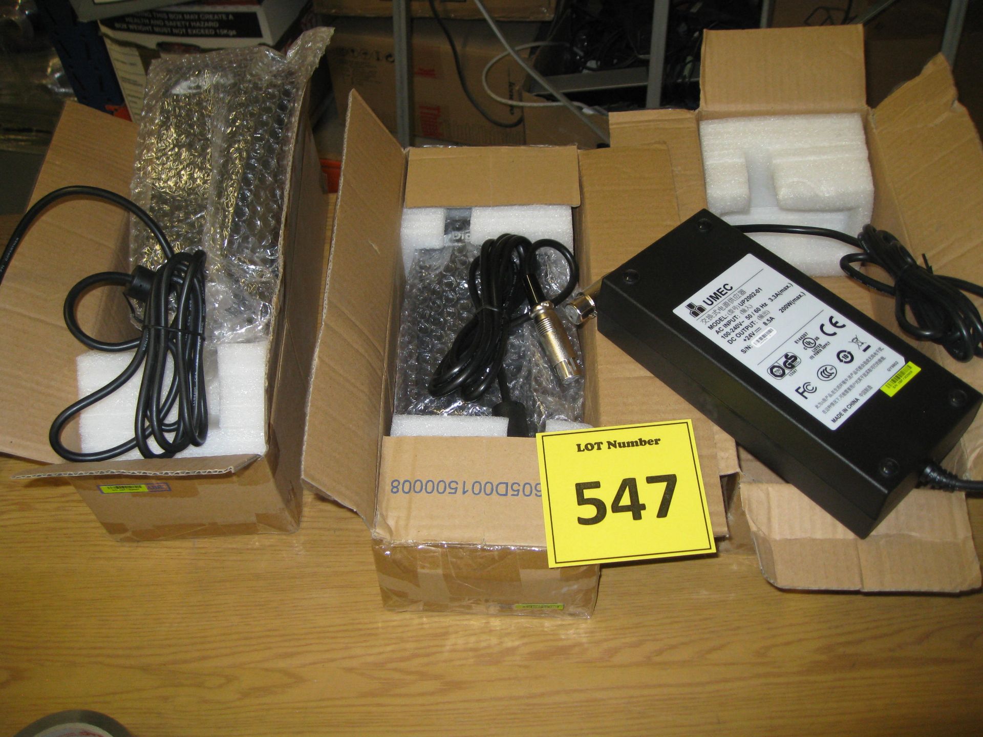 POINT OF SALE EQUIPMENT. 3 X NEW & BOXED DIGIPOS POWER SUPPLIES MODEL UP2002-01. 24V 8.5W