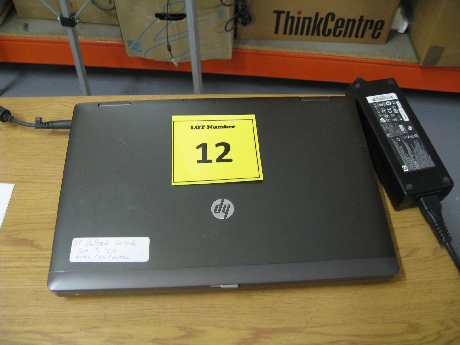 HP Probook 6470b Laptop, C-i5/2.50GHZ, 4GB RAM/320 GB HDD, dvdrw, psu - Win 7 Pro COA - Image 4 of 4