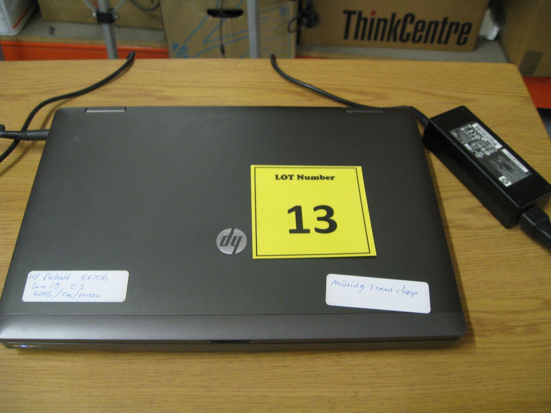 HP Probook 6470b Laptop, C-i5/2.50GHZ, 4GB RAM/500 GB HDD, dvdrw, psu - Win 7 Pro COA MISSING SCREEN - Image 4 of 4