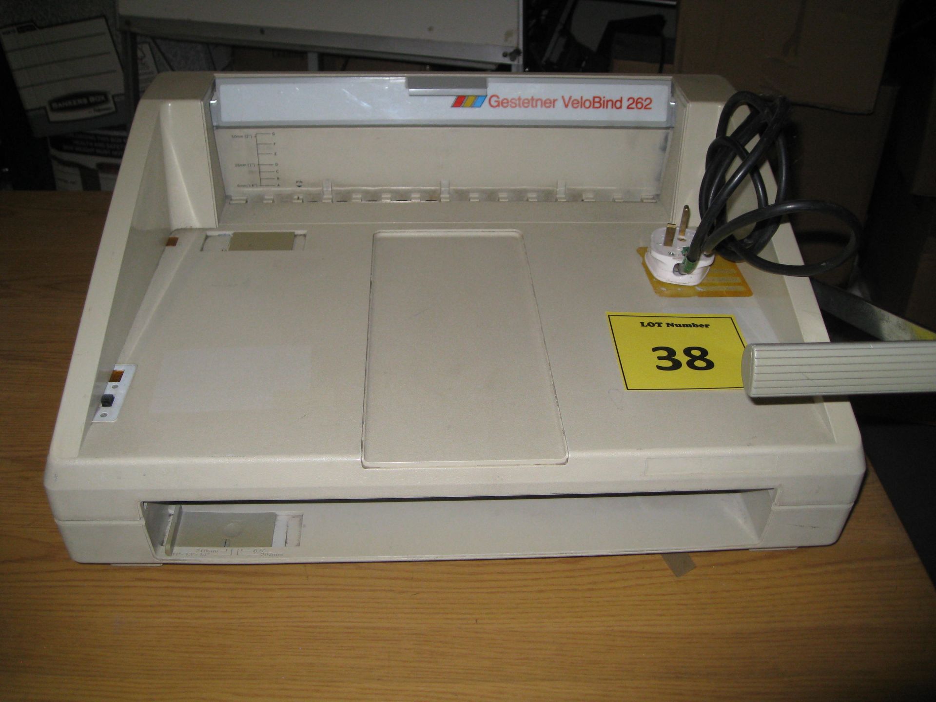 GESTETNER VELOBIND 262