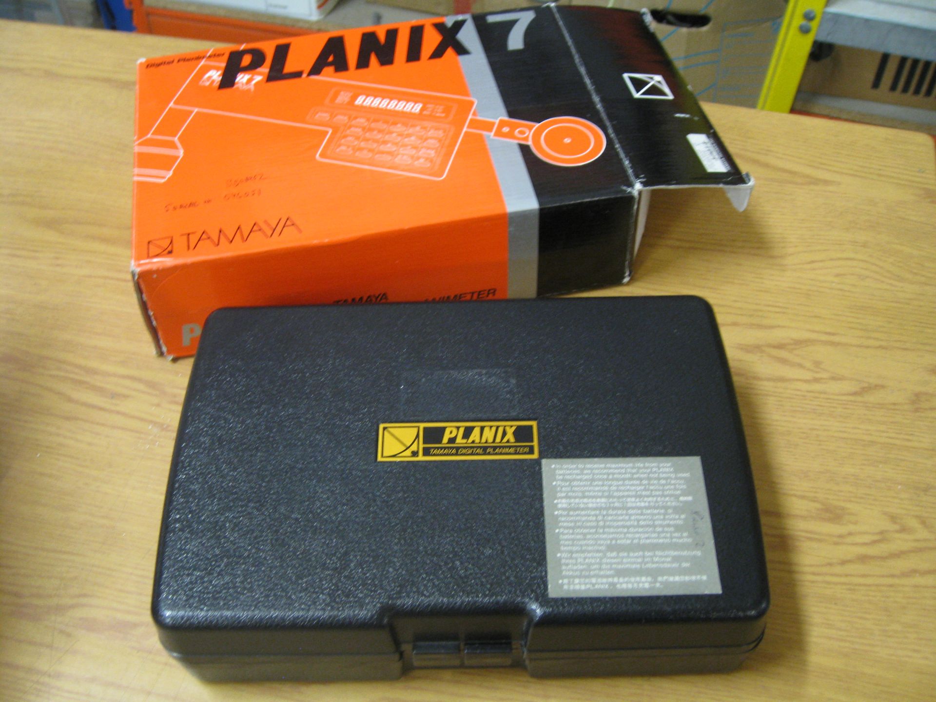 PLANIX 7 TAMAYA DIGITAL PLANIMETER. BOXED & IN CASE. SEE PHOTO'S - Image 2 of 3