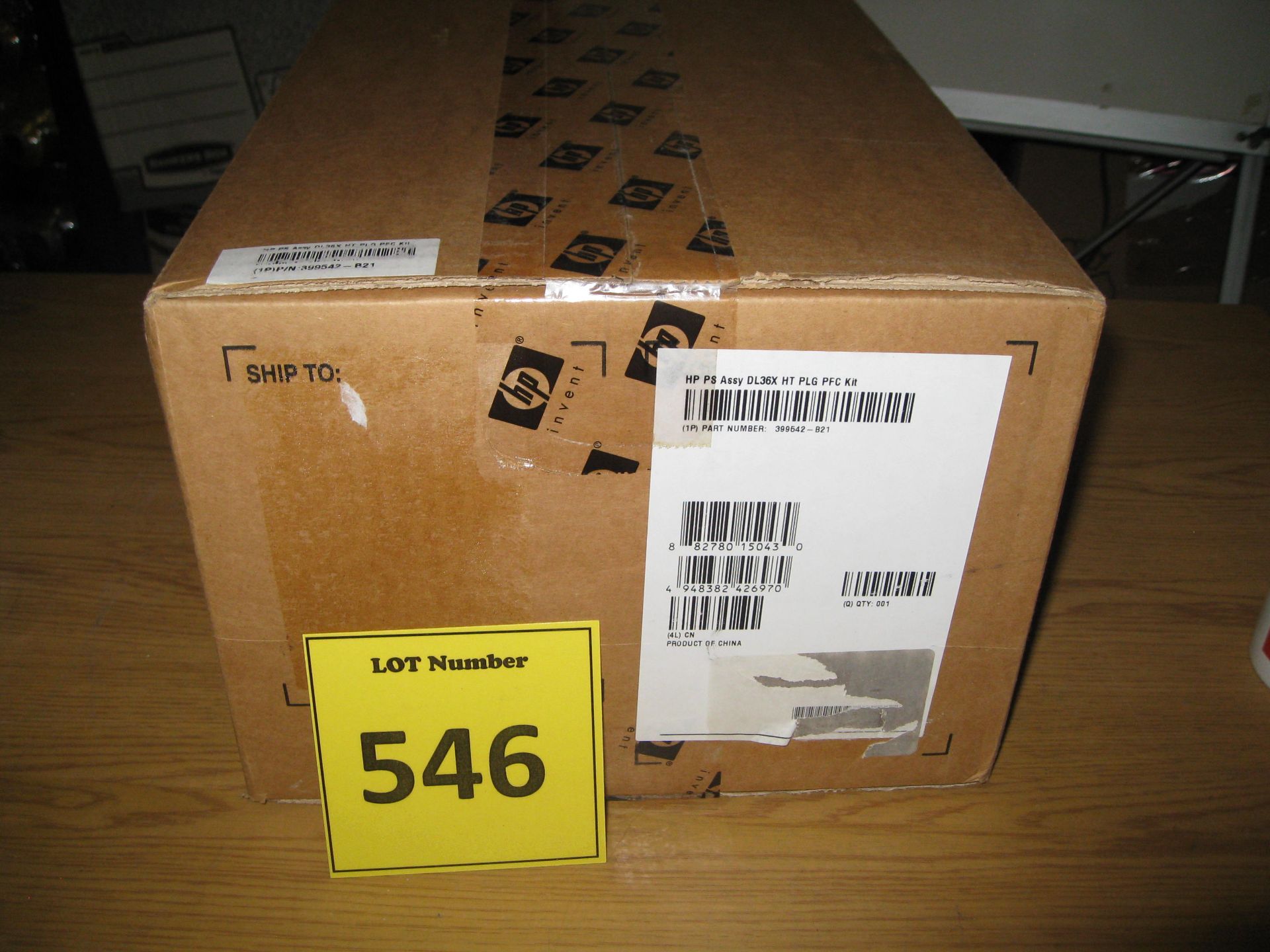 HP POWER SUPPLY ASSEMBLY DL36X HT PLG PFC KIT. NEW & BOXED