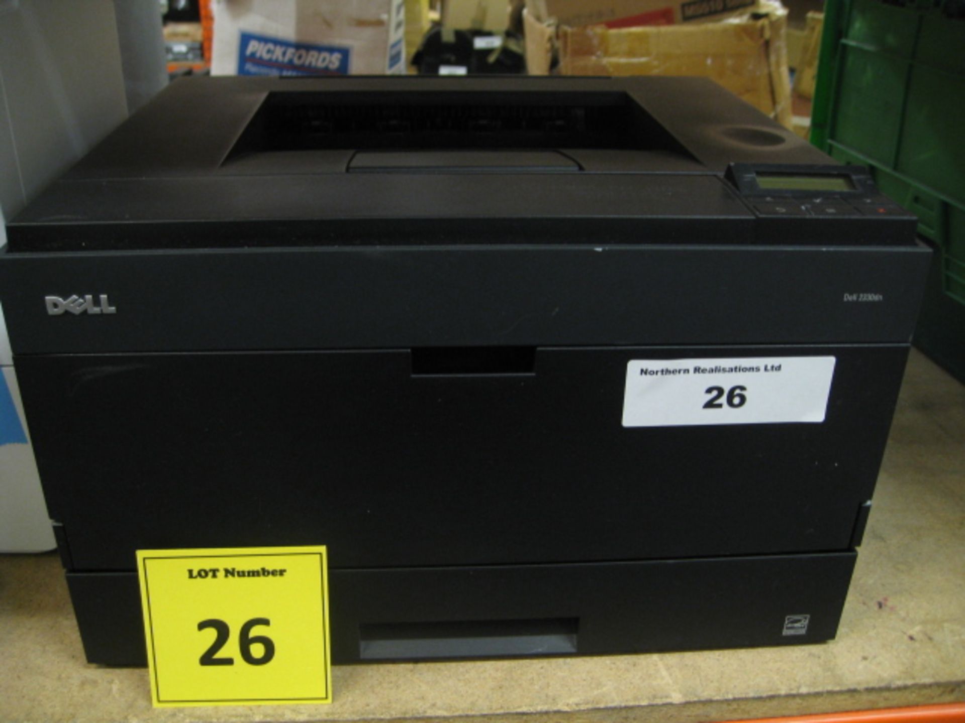 DELL 2330DN LASER PRINTER. WITH TEST PRINT