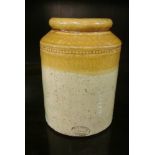 HOME/ ANTIQUE - An original antique Bailey & Co, Fulham - London stoneware jar.