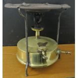 ANTIQUE/ VINTAGE - A vintage 'Burmos' British made brass paraffin stove.