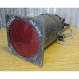 INDUSTRIAL/ LIGHTING - A vintage Pulsar Par 56/64 stage light/ cannon for restoration.