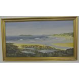 LEILA WEBSTER - A beautiful painting of the East Strand beach, Portrush, with views to the Skerries,