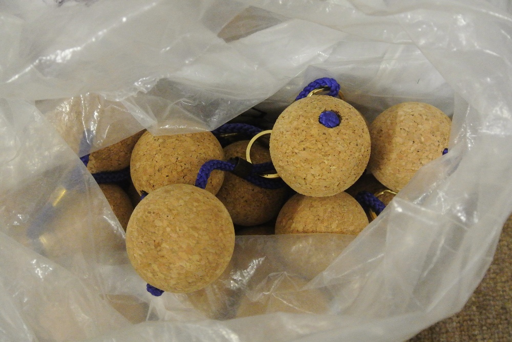 CORK - A large quantity of various sized cork balls for keyrings, floats & various other crafts. - Image 2 of 4