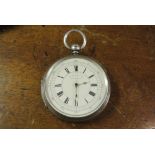 POCKET WATCH - A stunning silver cased Centre Seconds Chronometer pocket watch, produced by S