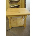 FURNITURE/ HOME - A good quality pine coffee table