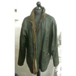 FASHION - A vintage B&S exclusive leather jacket,