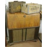 COLLECTABLES - A vintage Fidelity Radio cabinet wi