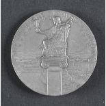 1912. Stockholm. Médaille officielle de participant. Design Lindberg. En zinc. Diamètre 50 mm.
