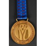 1997. Bari. Médaille de bronze pour la 3ème place des épreuves de gymnastique lors des XIIIème