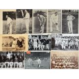 Lot de 12 cartes postale sur le cricket. Joueurs et équipes des années 1910. Bon état.