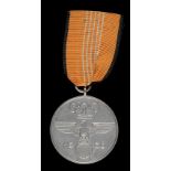 1936. Berlin. Médaille du mérite allemande pour la XIème Olympiade d’été, dont 1 avec son ruban.