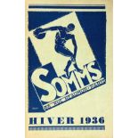 Catalogue Hiver 1936 pour les équipements sportifs de la marque Somms. Très bon état. Dim. 13,5 x 21