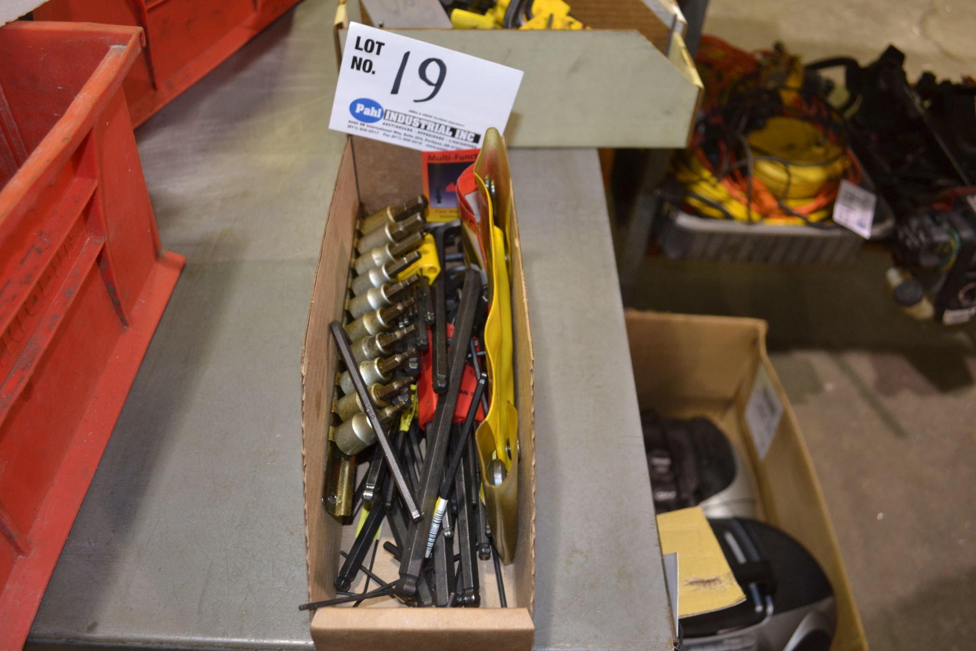 Box w/assorted Allen Wrenches