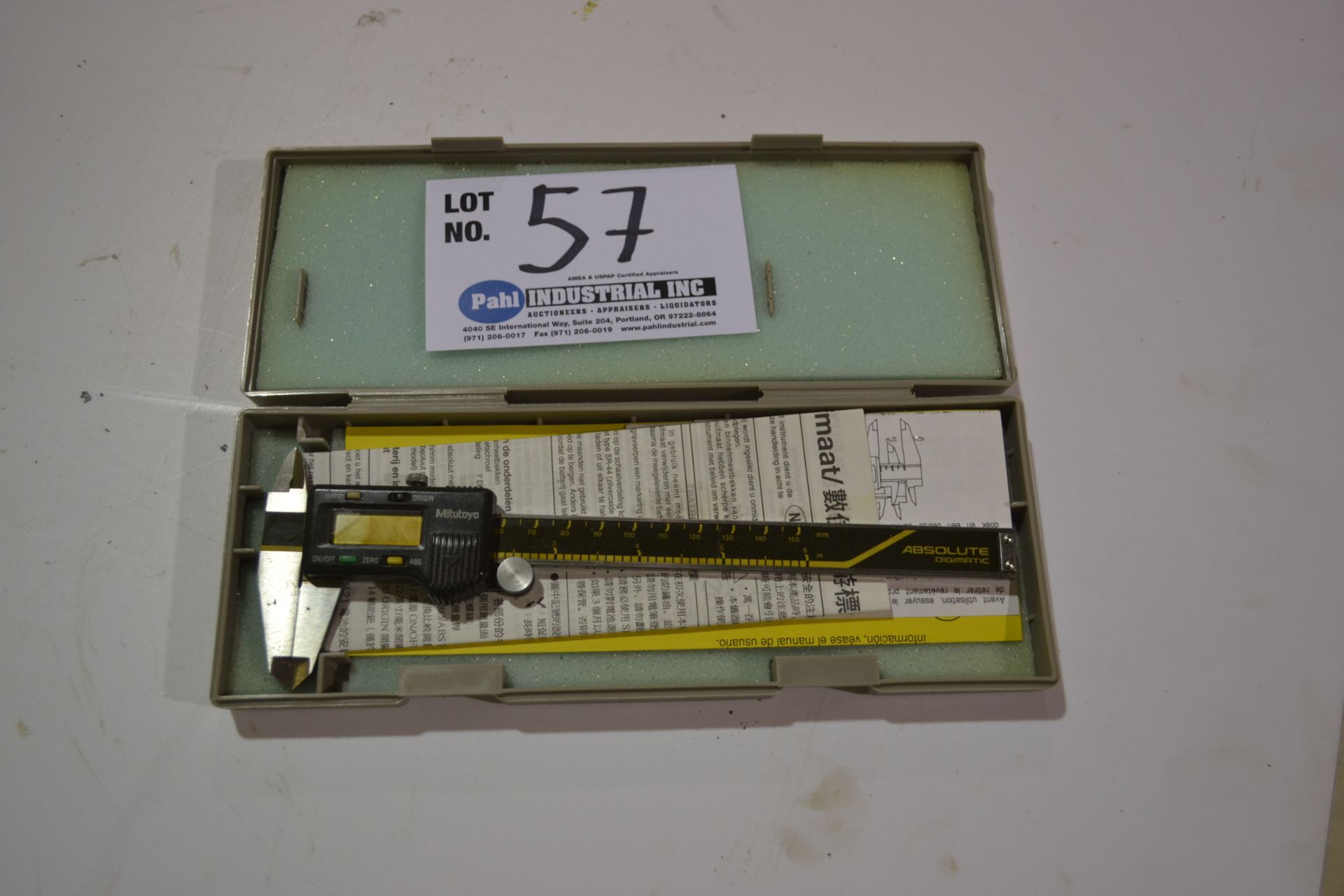 Digimatic Digital Readout Caliper