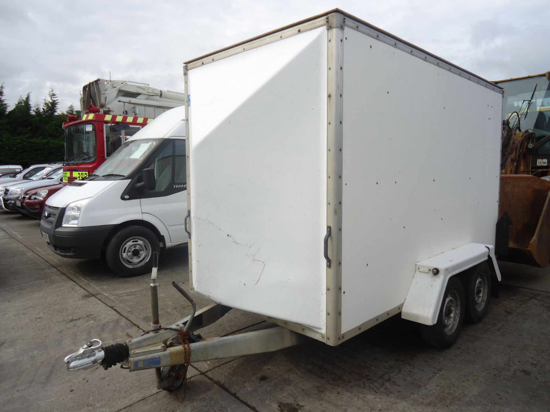 Twin Axle Box Trailer c/w Roller Door - Image 2 of 6