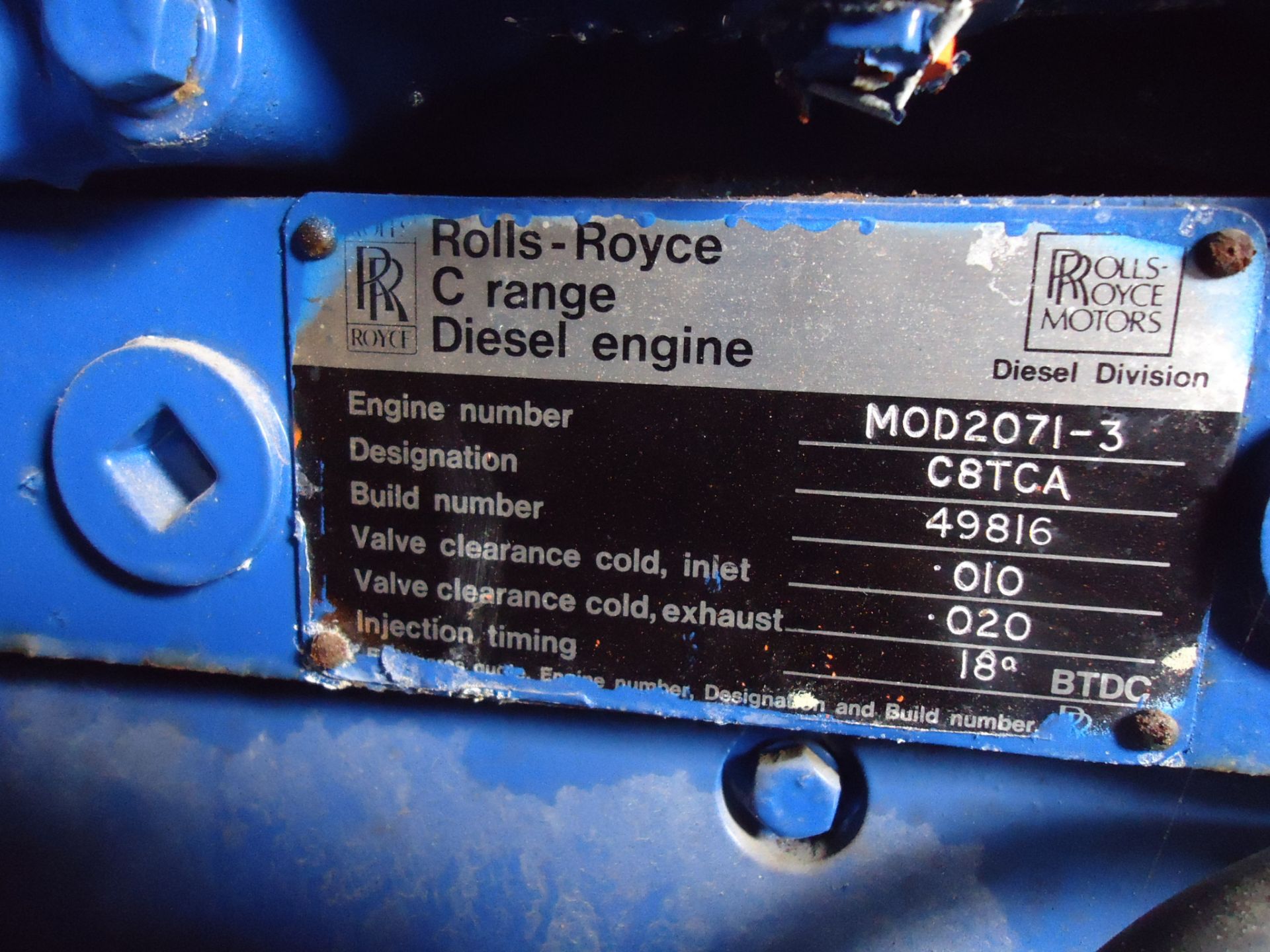 350 KVA Generator c/w Rolls Royce C Range Diesel Engine - Image 5 of 13
