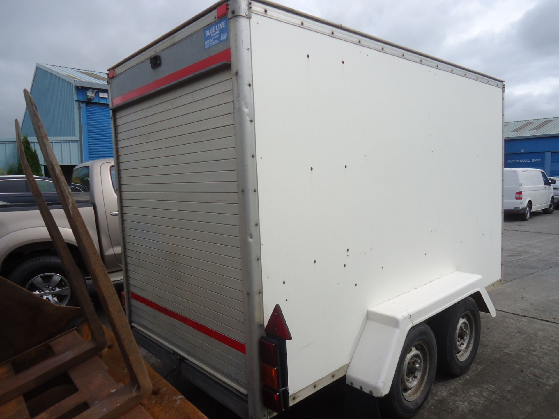 Twin Axle Box Trailer c/w Roller Door - Image 6 of 6