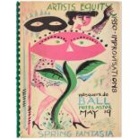 1950 Artists Equity "Improvisations" with art by Beckmann, etc.