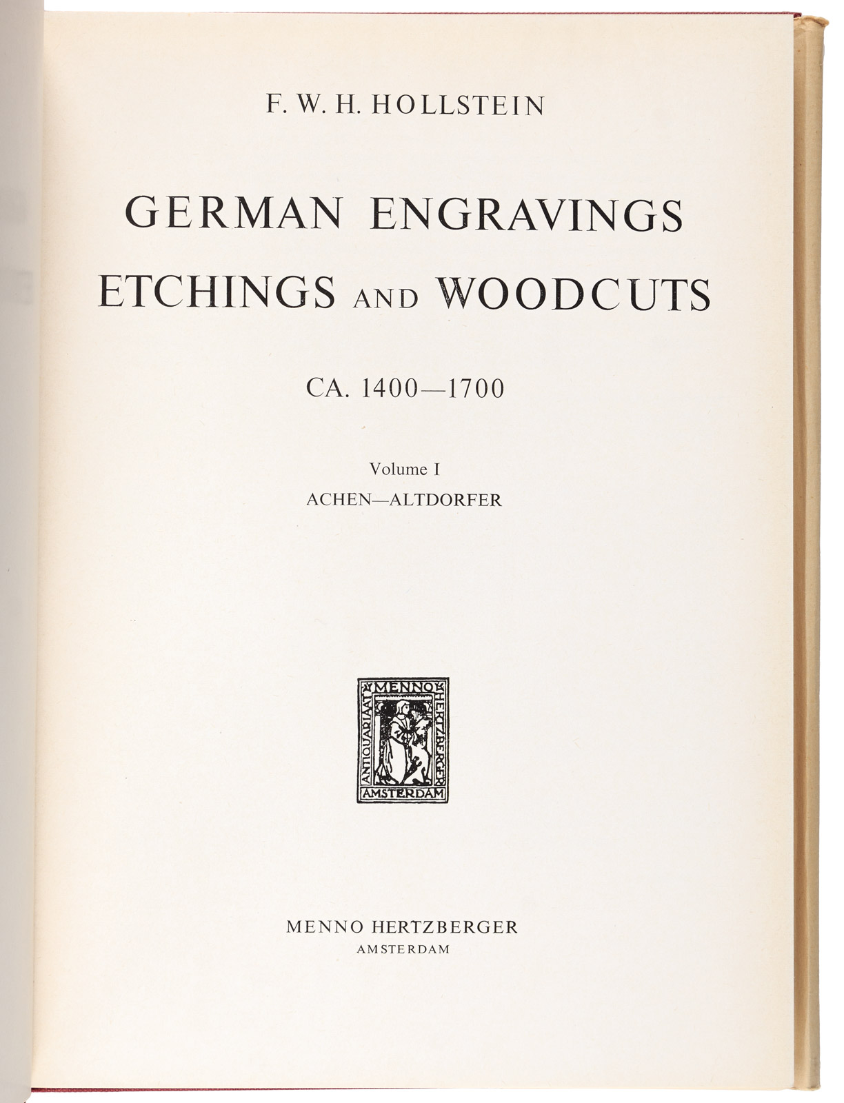 Hollstein's German Engravings, 13 volumes - Image 2 of 2