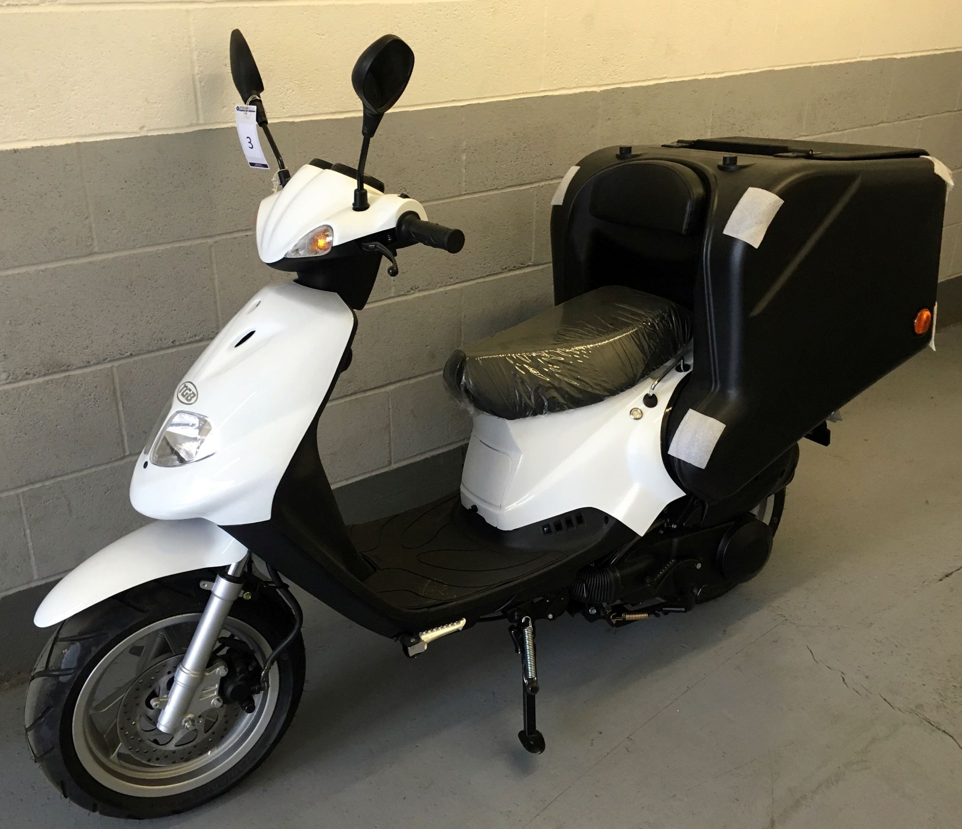 2016 TGB Delivery 125cc Scooter, Registration KE65 CVT, Odometer Reading 9 Miles, First Registered