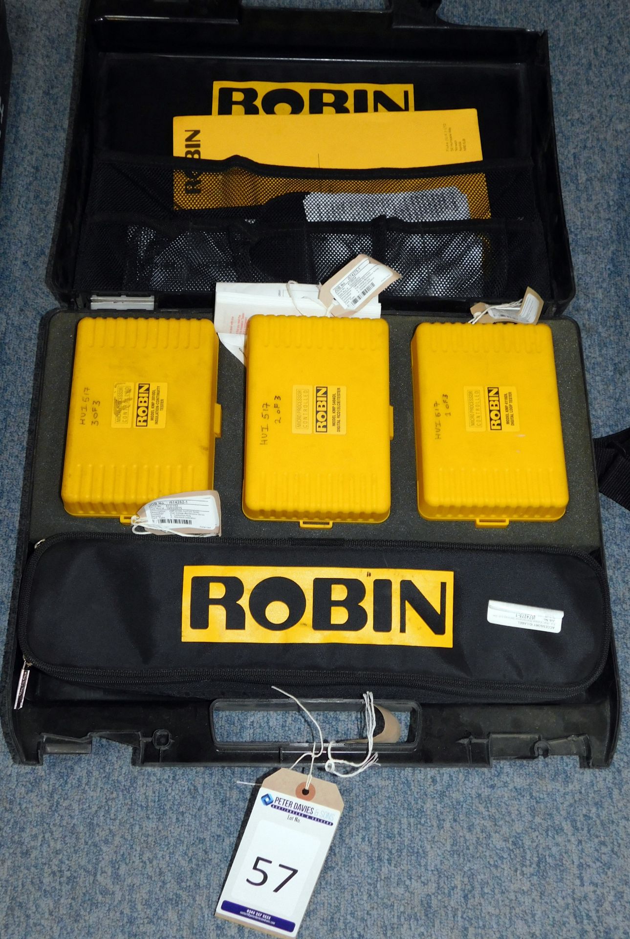 Robin Test Set to include Loop Tester, RCD Tester & Insulation/Continuity Tester