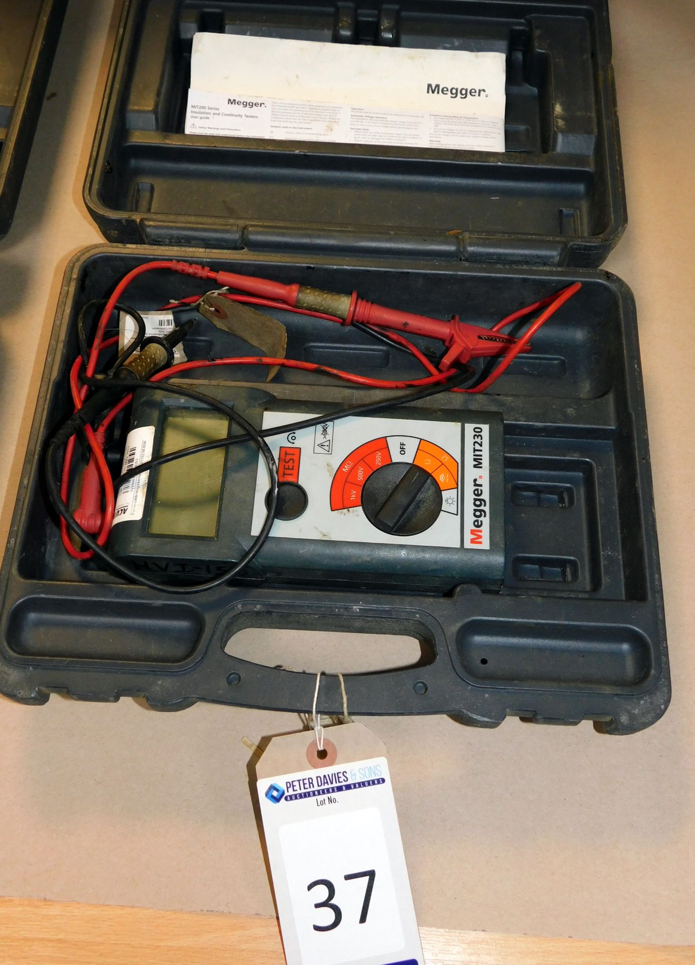 Megger MIT230 Insulation & Continuity Tester