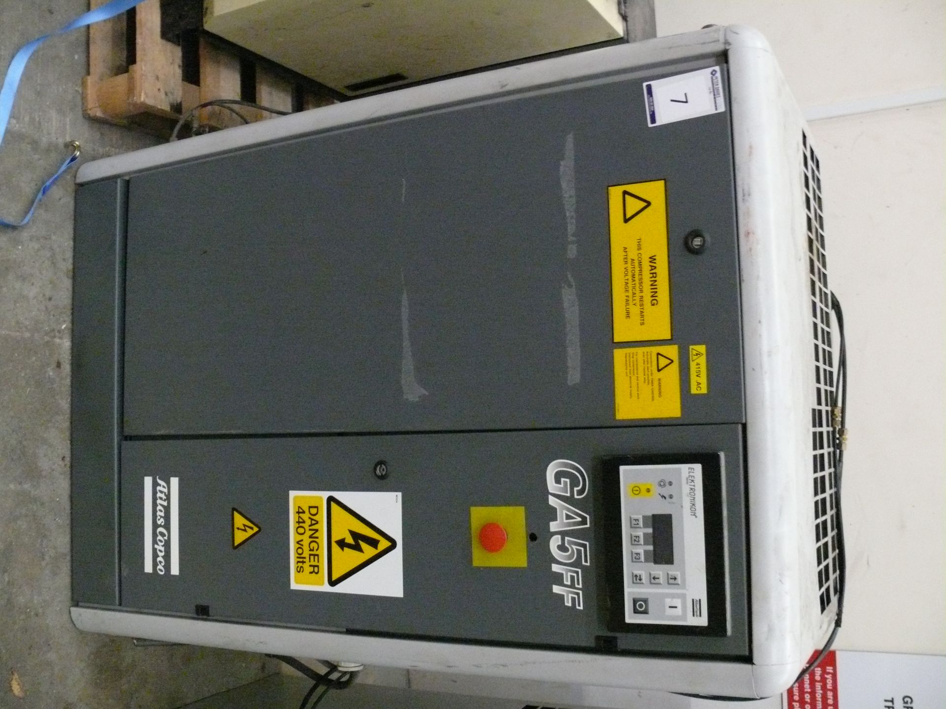 Atlas Copco GA5 10 Bar Static Compressor