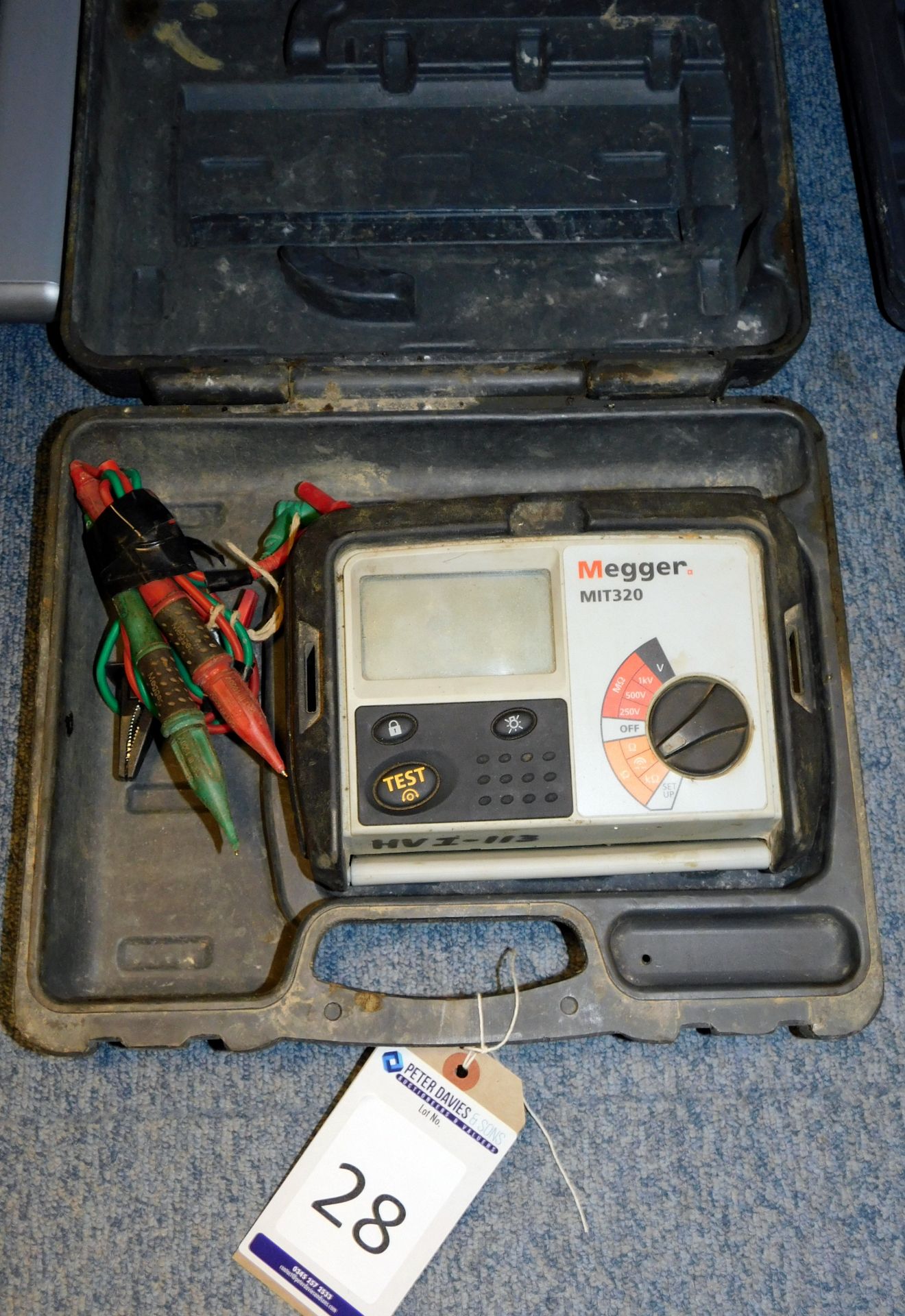 Megger MIT320 Insulation & Continuity Tester