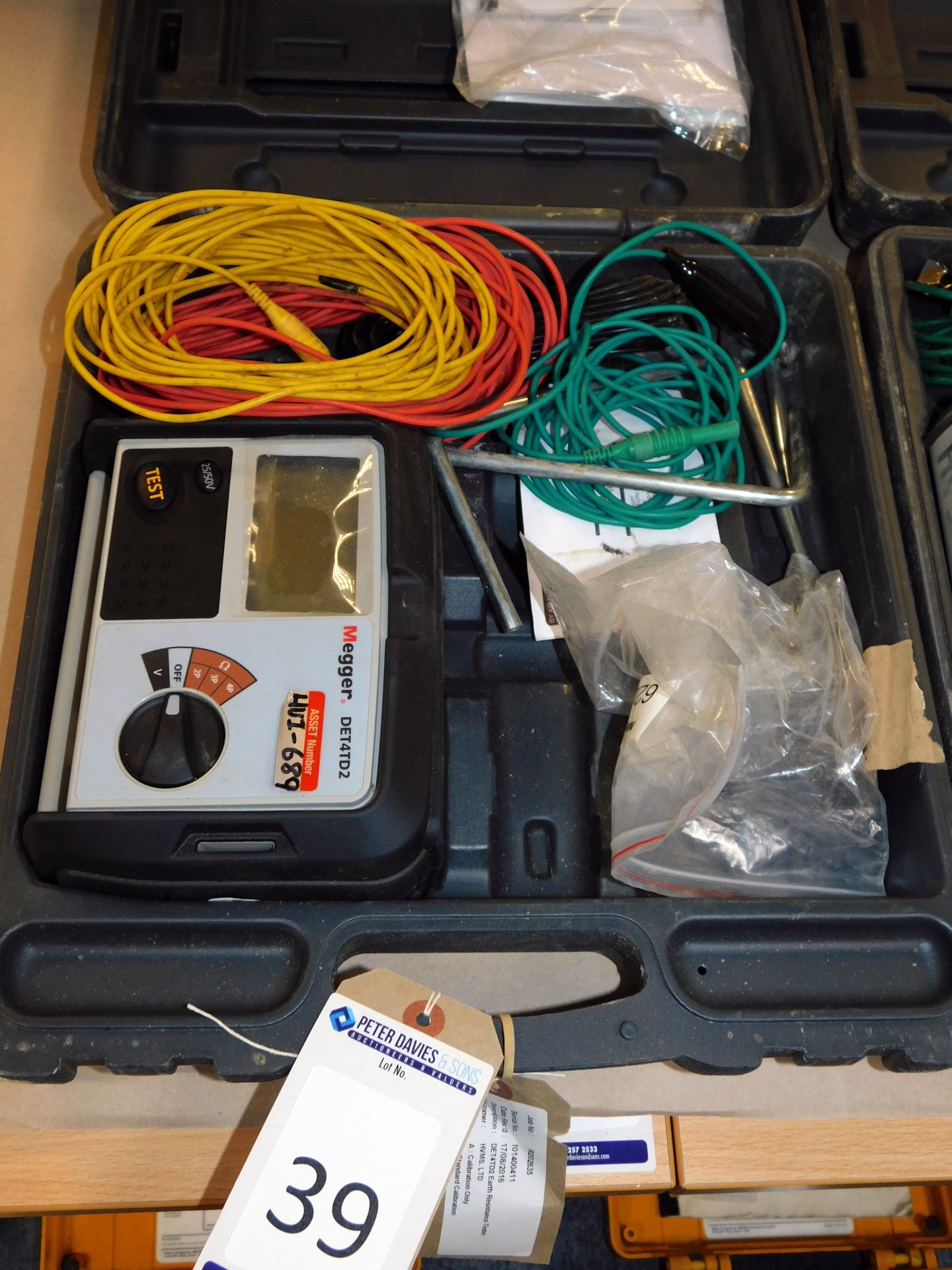 Megger DET4TD2 Earth Resistance Tester