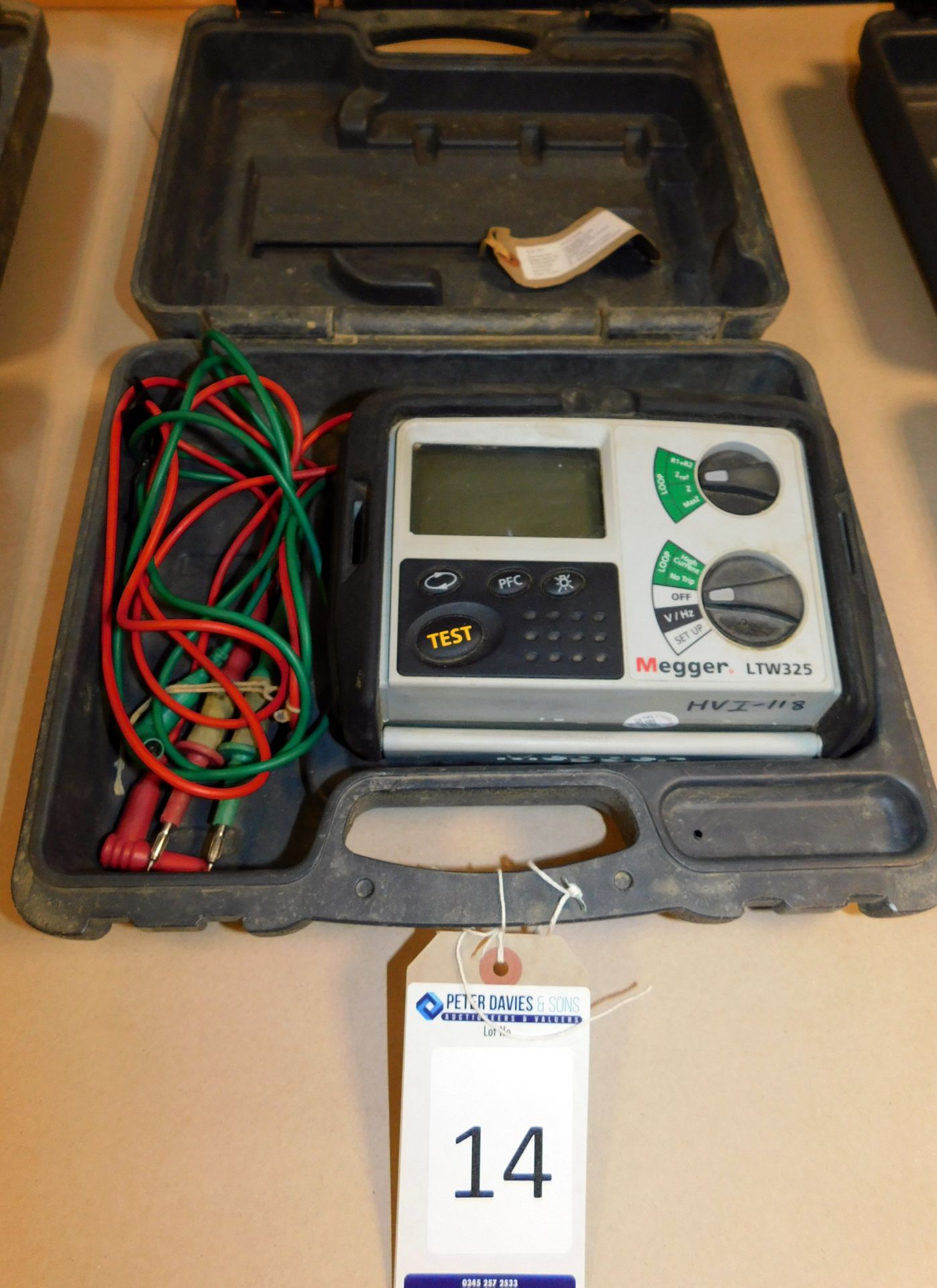 Megger LTW325 Loop Tester