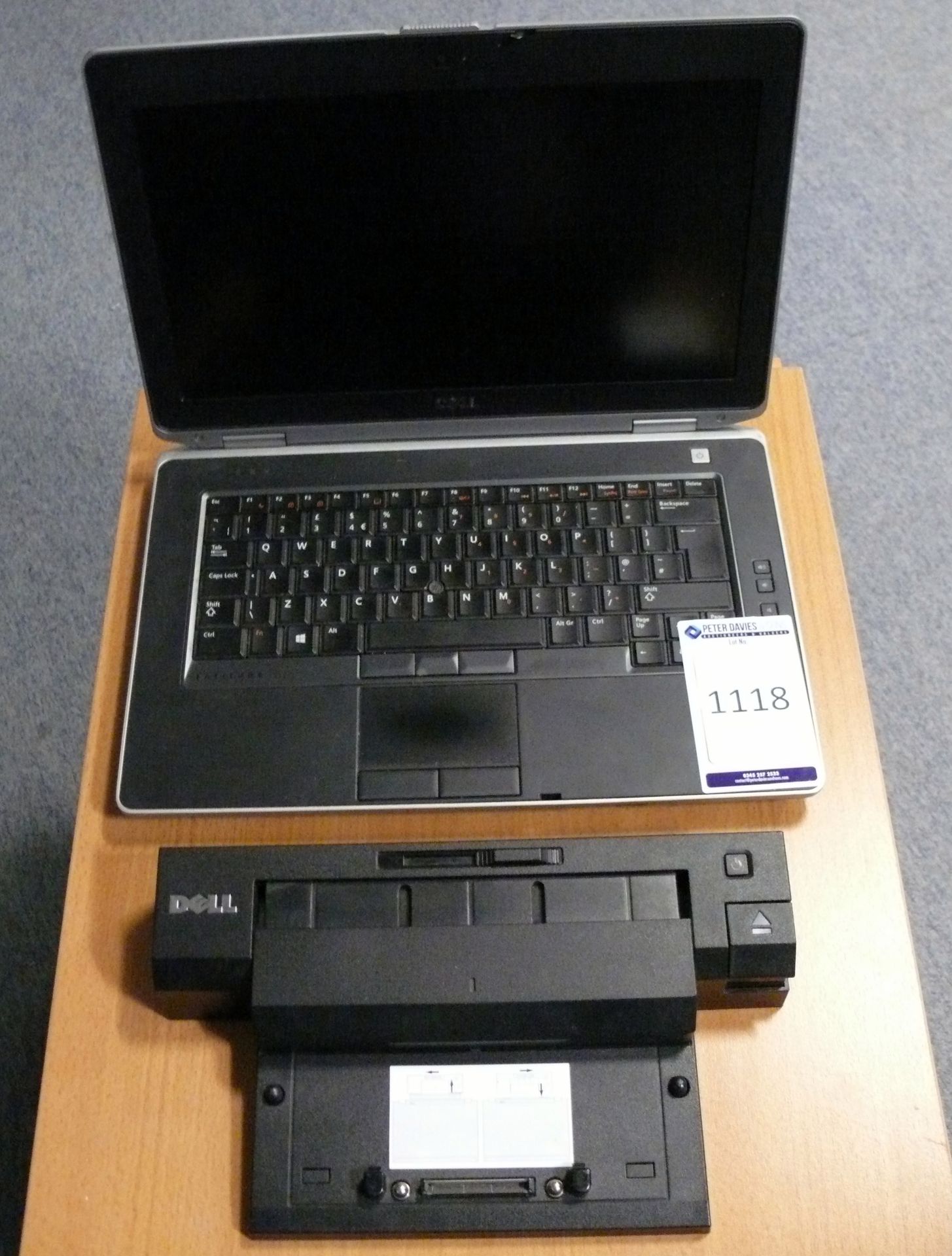 Dell Latitude E6430 Core i5 Laptop c/w Docking Station (Service Tag: 5sxznz1)