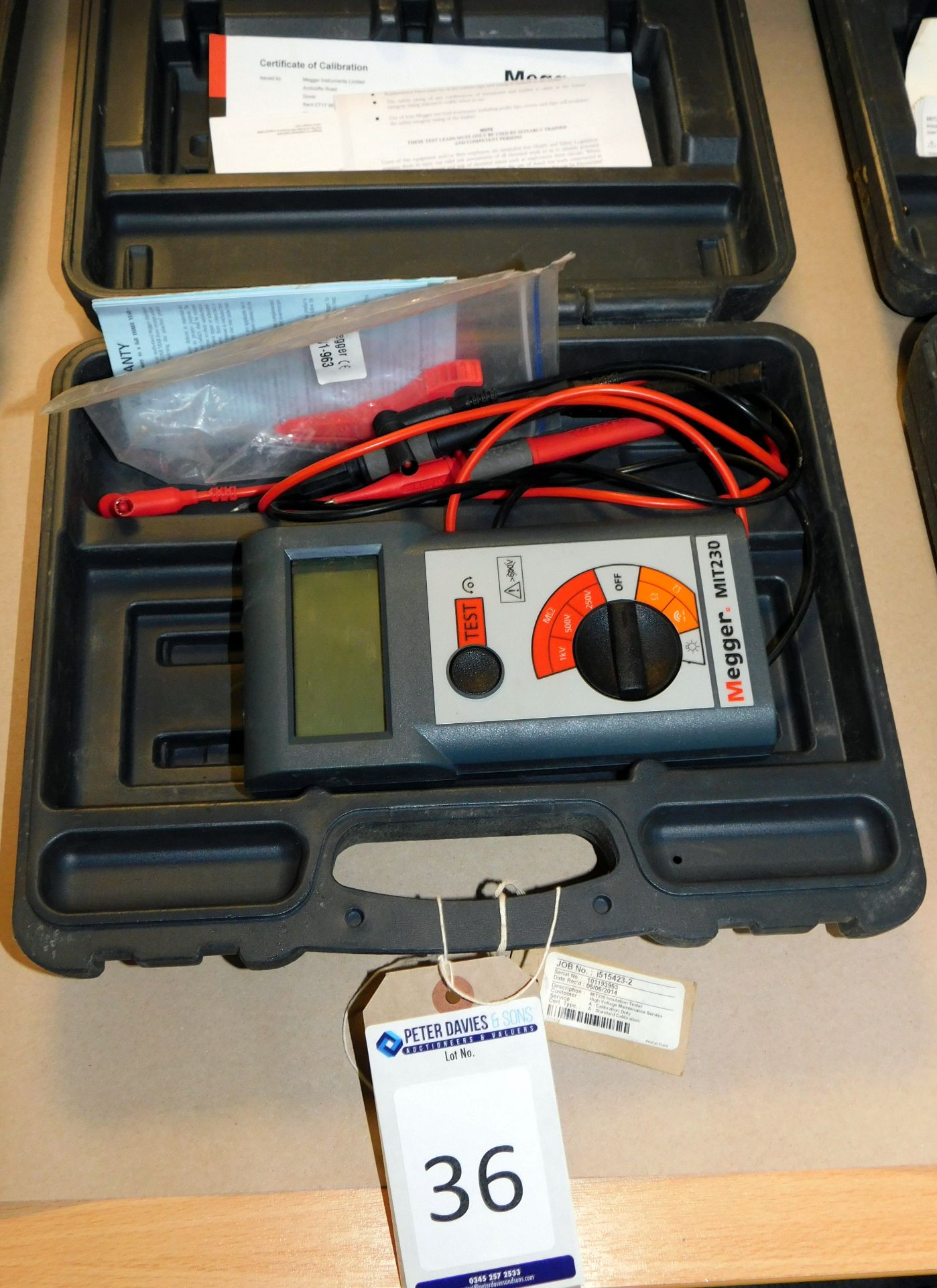 Megger MIT230 Insulation & Continuity Tester