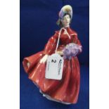 Royal Doulton bone china figurine: 'Lilac Time', HN 2137. Printed marks to base.