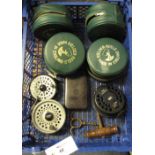 Collection of assorted fly fishing reels to include: Condex; Shakespeare; Daiwa; Leeda etc.
