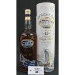 Bowmore Mariner aged 15 years Islay single malt Scotch whisky 43 % alc/bow, 750ml.