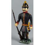 Rodney Boyer, York, Pennsylvania carved and painted soldier, 11'' h.