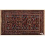 Hamadan carpet, early 20th c., 7'5'' x 4'4''.