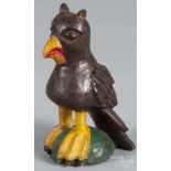 Rodney Boyer, York, Pennsylvania carved and painted owl, 5 1/2'' h.