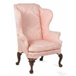 Frank Auspitz, York, Pennsylvania Queen Anne style easy chair. Provenance: The Estate of Frances and