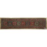 Hamadan runner, early 20th c., 13' x 3'1''. Provenance: The Estate of Frances and Frank Auspitz,