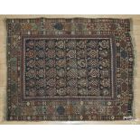Shirvan carpet, ca. 1900, 4'7'' x 3'11''. Provenance: The Estate of Frances and Frank Auspitz, York,
