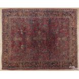 Sarouk carpet, ca. 1920, 11' x 9'. Provenance: The Estate of Frances and Frank Auspitz, York,