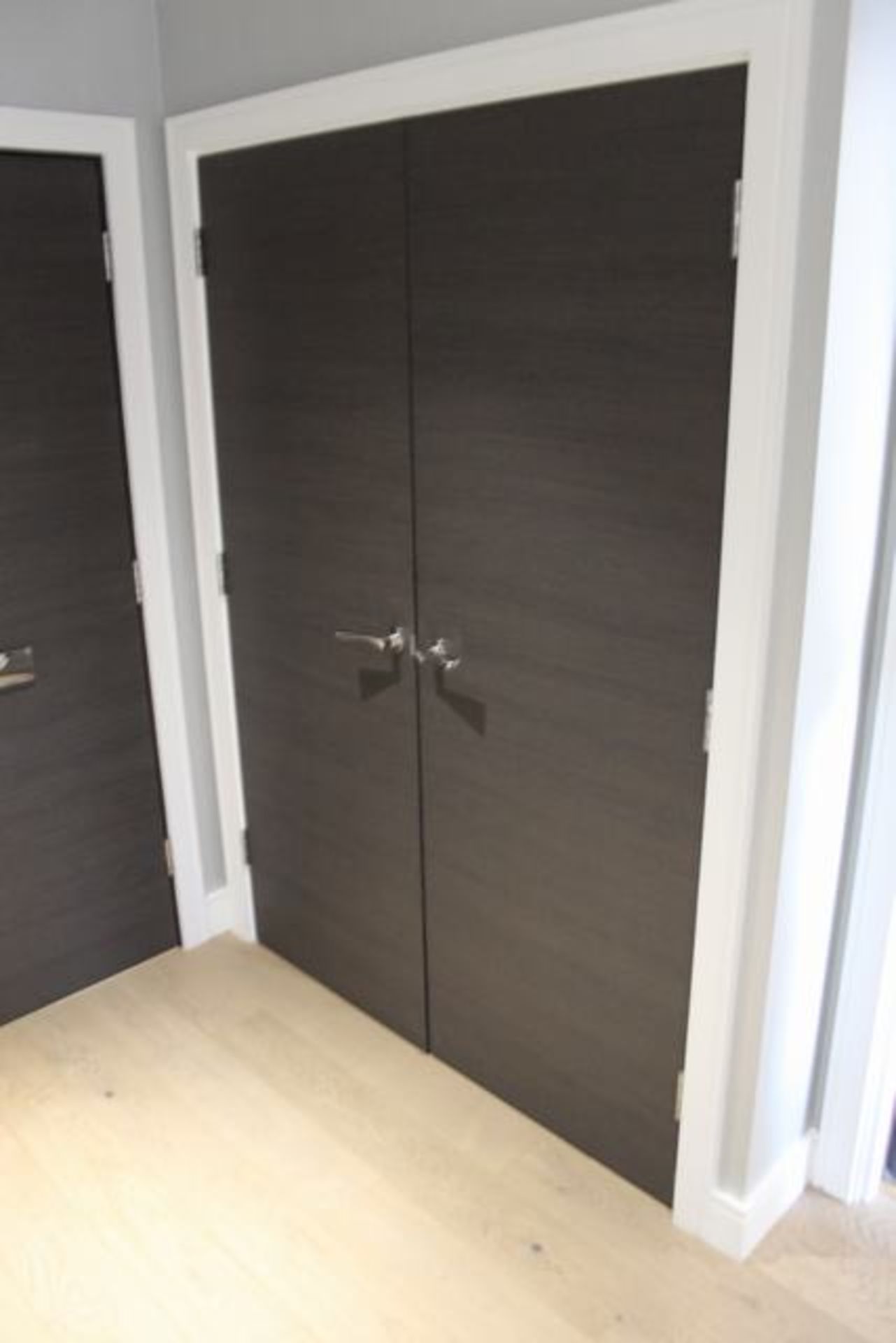 A pair of internal cupboard doors each door 690mm x 1985mm x 45mm