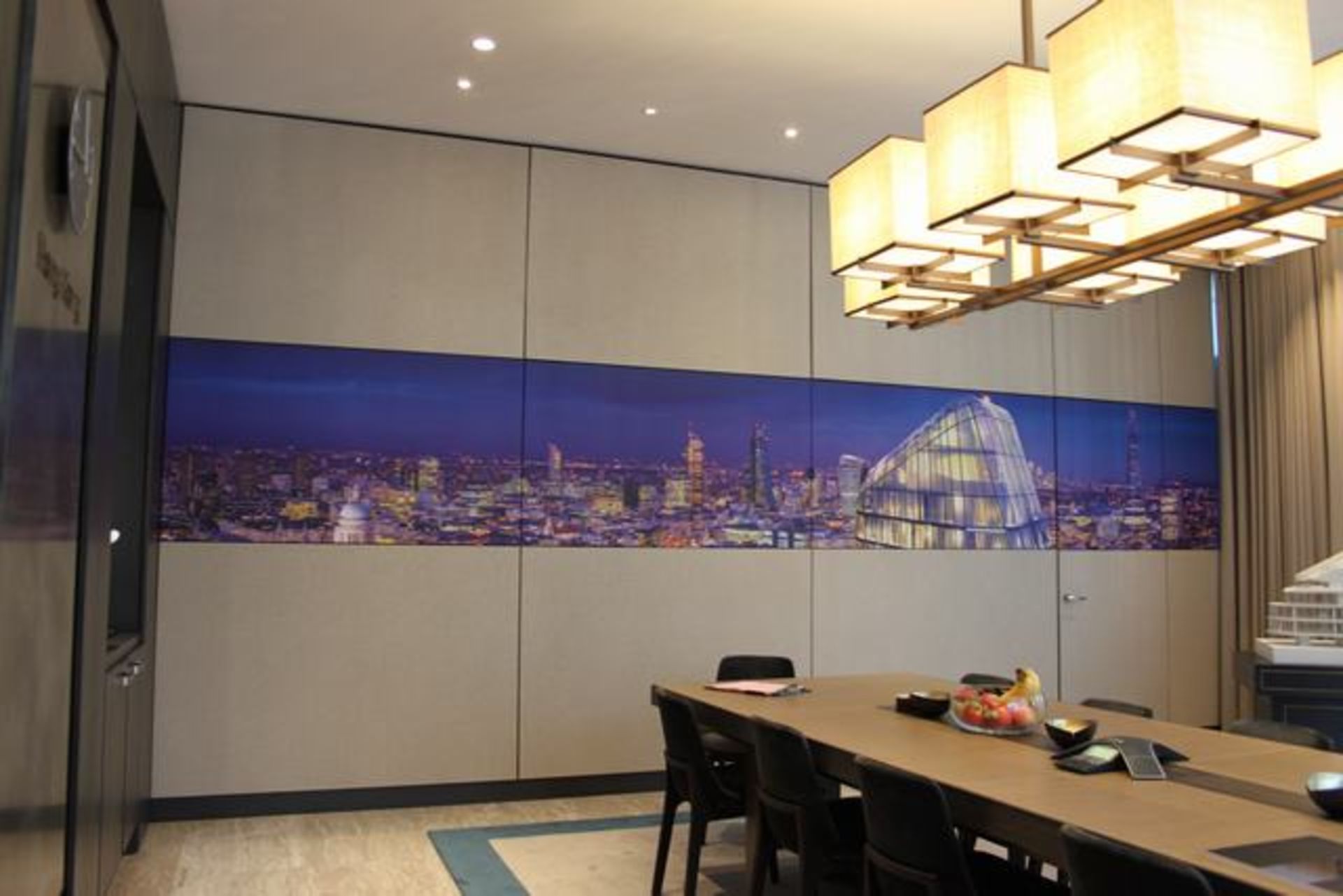 Wall cladding panelling and art effect panels 1740mm x 1190mm x 6 panels and 1740mm x 960mm art - Image 2 of 2