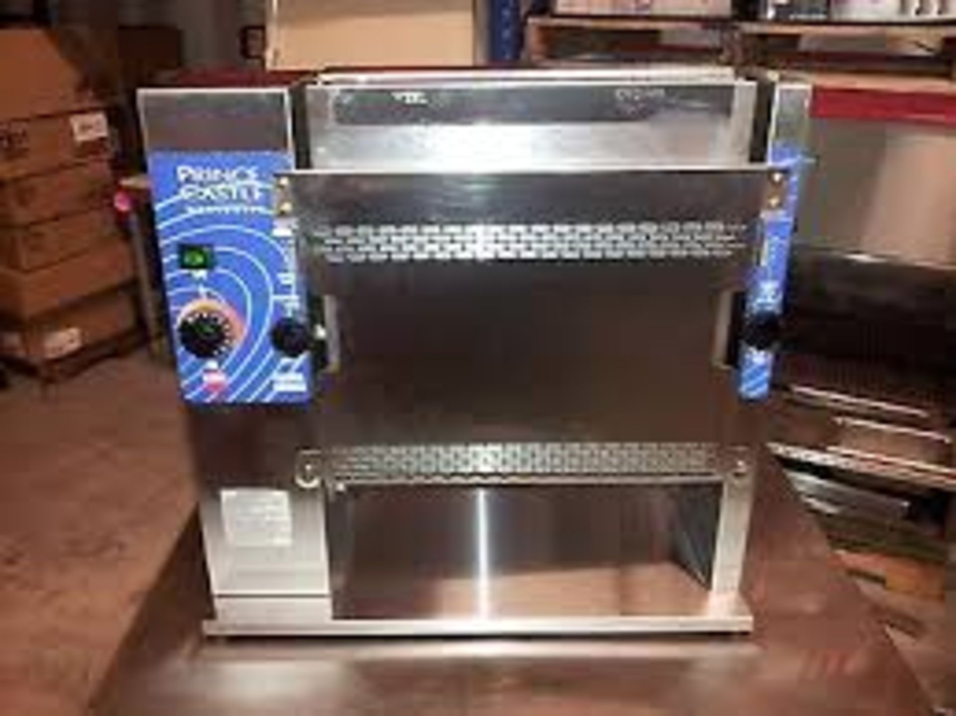 Prince Castle 297T9FGB Vertical Contact Toaster batch bun toasters are perfect for large volume